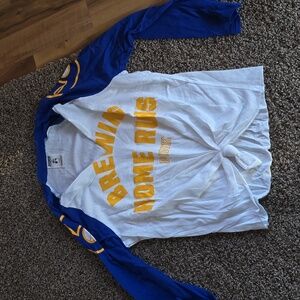 Women's PINK Brewers top